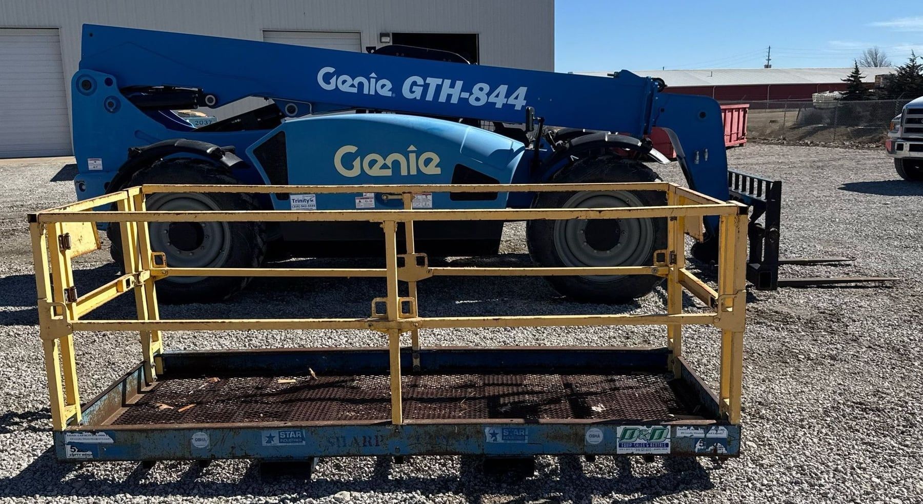 2016 Genie GTH-844 Telehandler, view 4