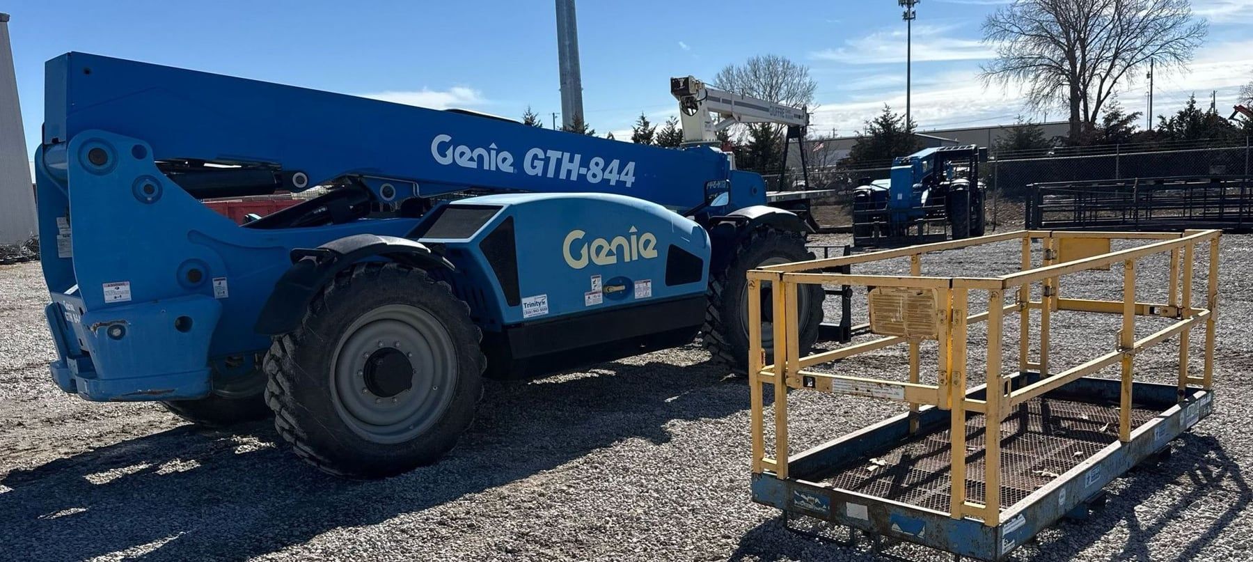 2016 Genie GTH-844 Telehandler, view 5